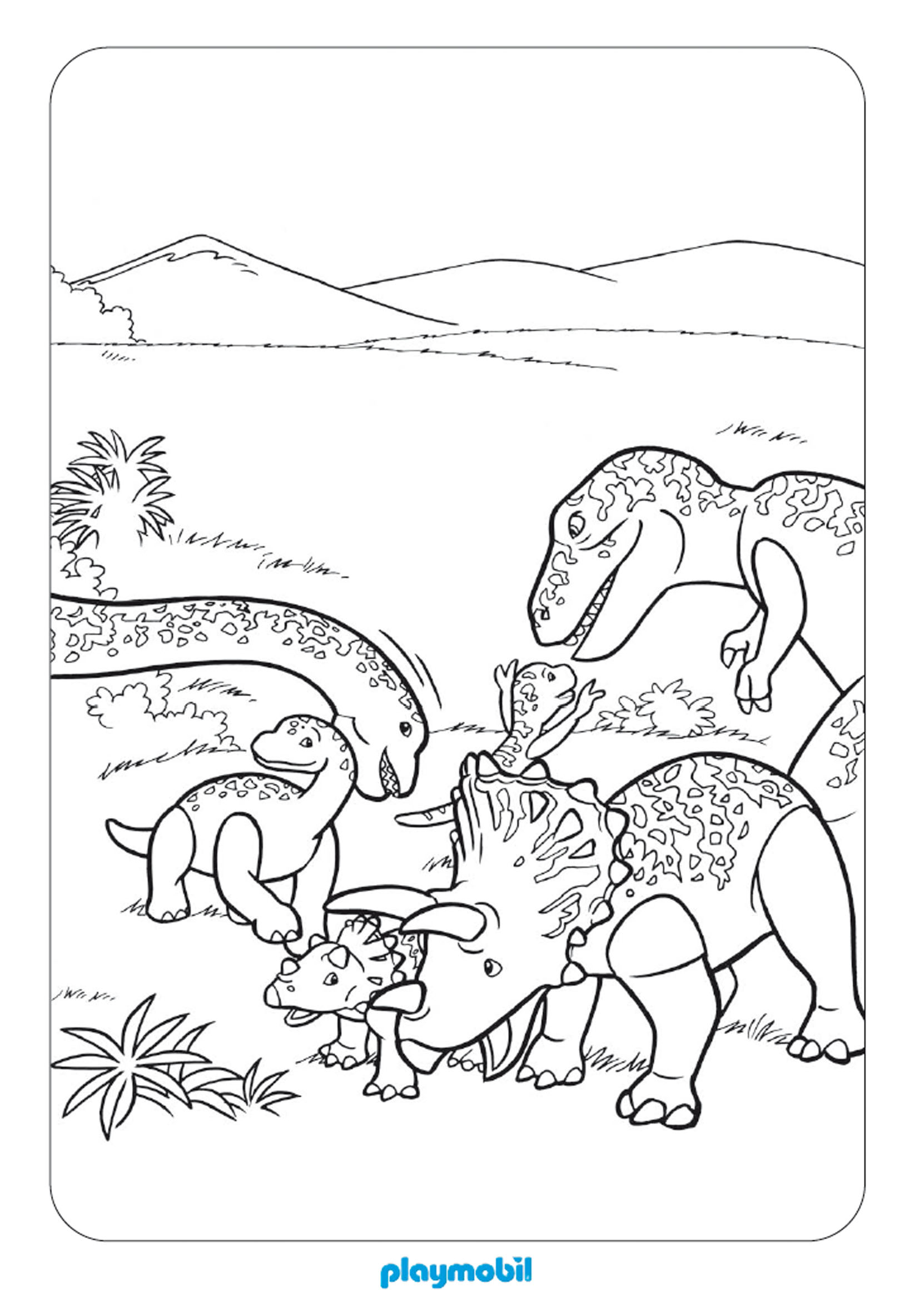 204 Dessins De Coloriage Dinosaure À Imprimer Sur intérieur Coloriage De Dinosaure A Imprimer 