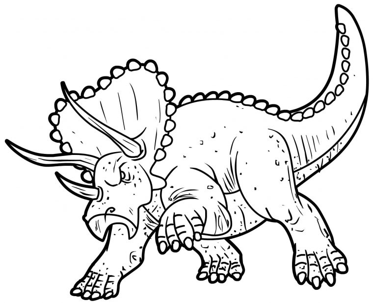 204 Dessins De Coloriage Dinosaure À Imprimer Sur serapportantà Coloriage Dinosaures