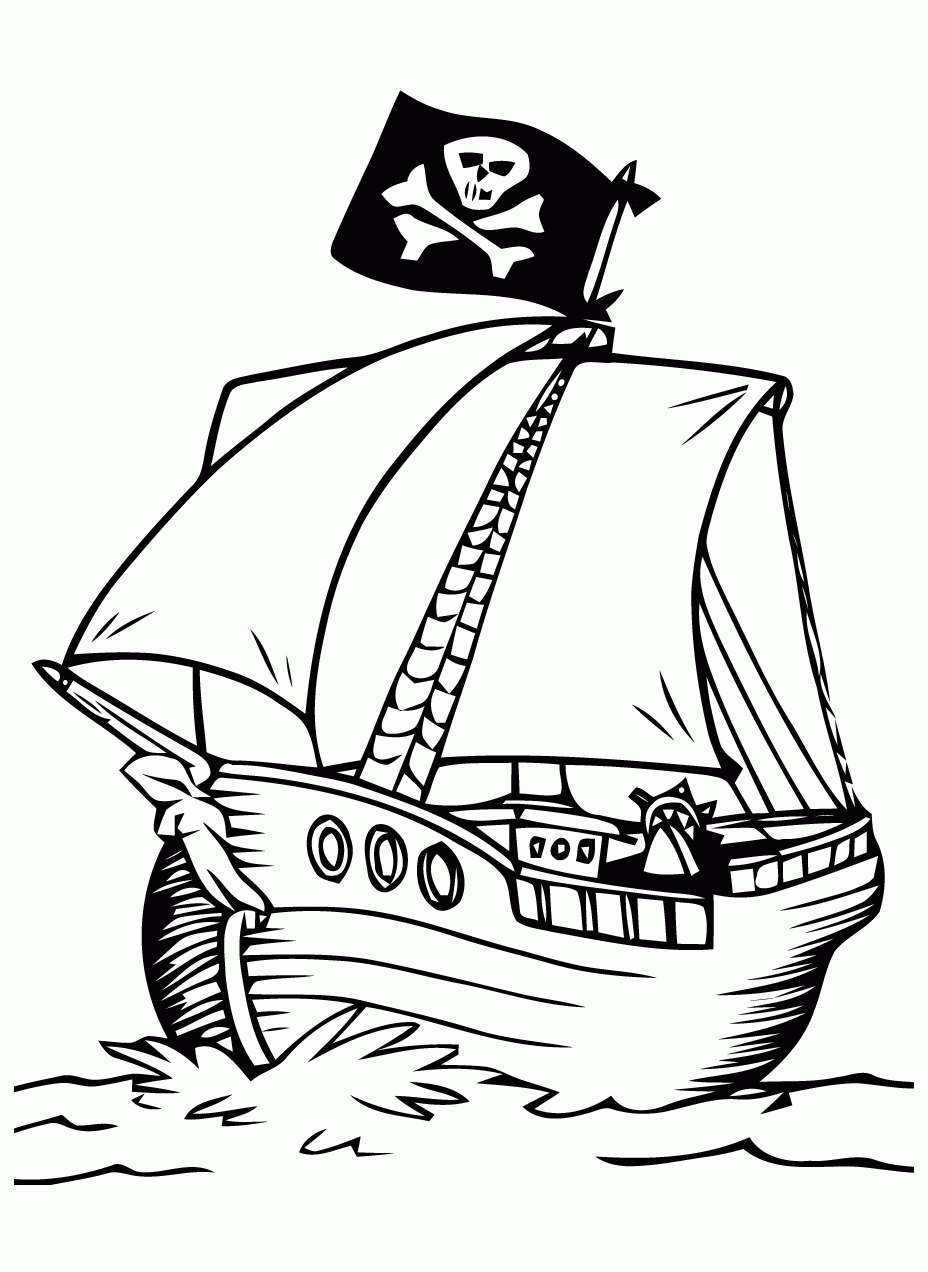 209 Dessins De Coloriage Pirate À Imprimer Sur Laguerche encequiconcerne Coloriage Playmobil Pirate 