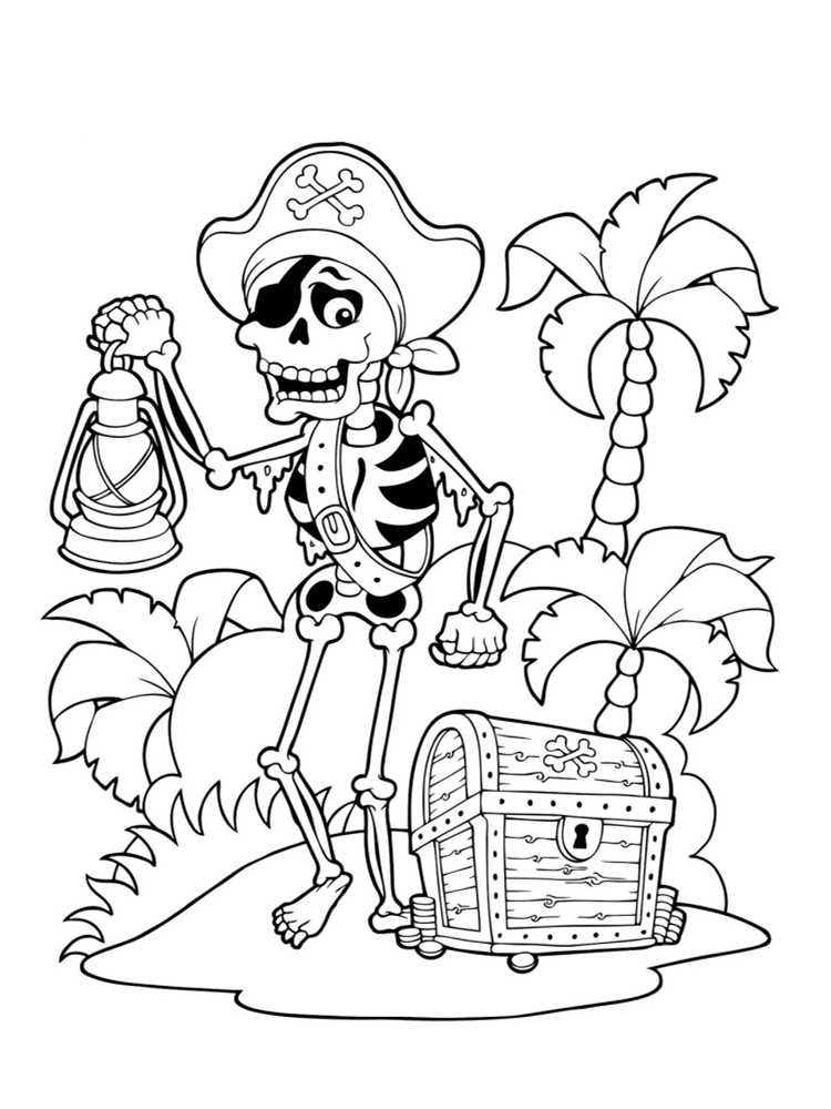 209 Dessins De Coloriage Pirate À Imprimer Sur Laguerche tout Dessin De Coloriage 