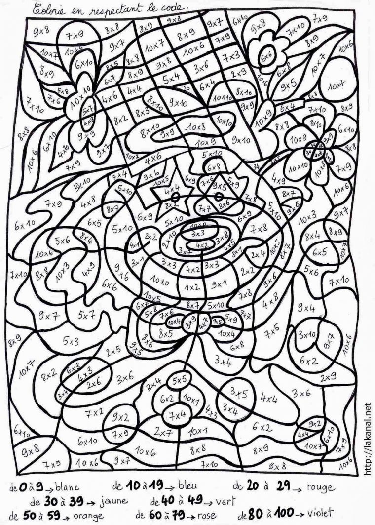 25 Dessins De Coloriage Magique Gs À Imprimer encequiconcerne Coloriage Magique