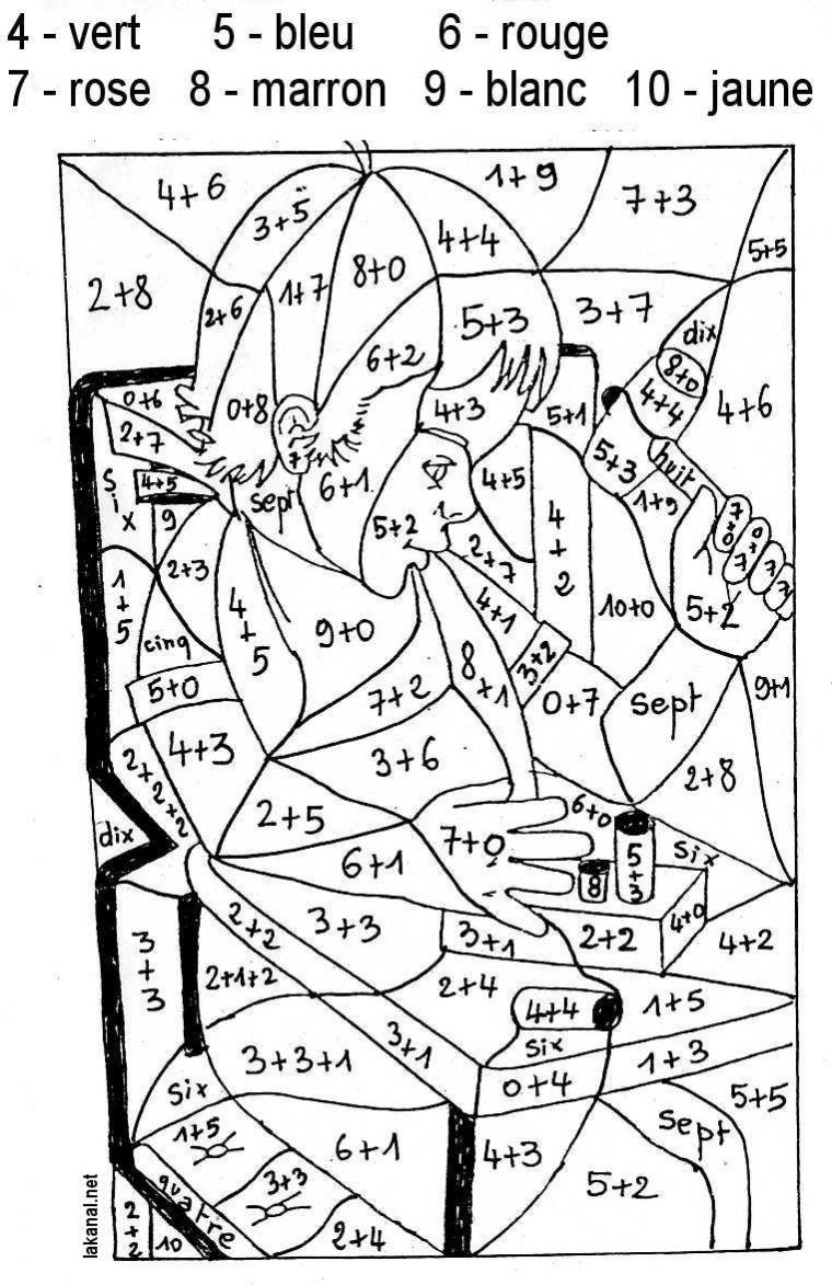 25 Dessins De Coloriage Magique Gs À Imprimer serapportantà Coloriage Magique Maternelle Gs