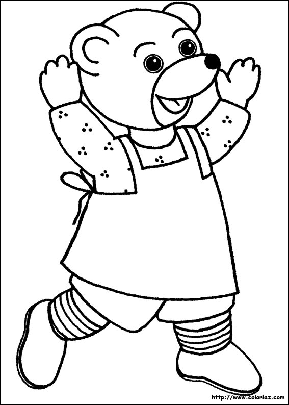 25 Dessins De Coloriage Petit Ours Brun À Imprimer concernant Coloriage Ours À Imprimer