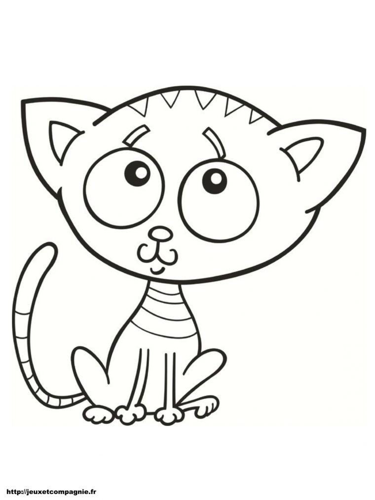 260 Dessins De Coloriage Chat À Imprimer Sur Laguerche concernant Image A Imprimer De Chat