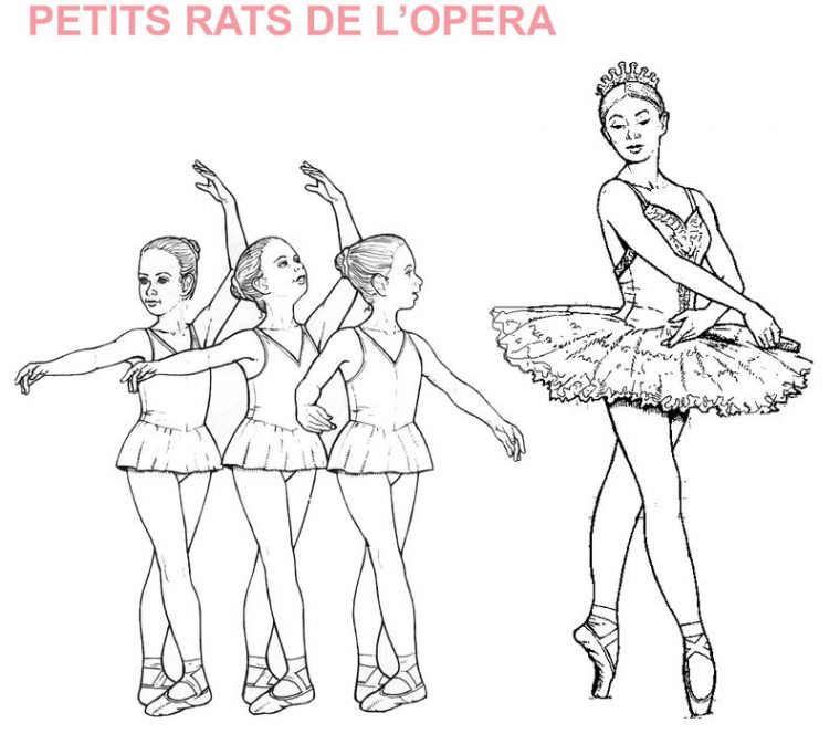 28 Dessins De Coloriage Danseuse À Imprimer tout Dessins De Danseuses