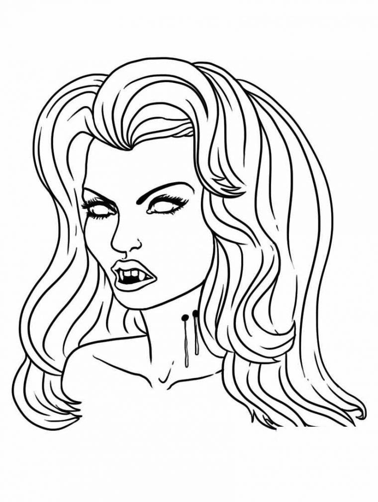 28 Dessins De Coloriage Vampire À Imprimer dedans Coloriage A Impromer