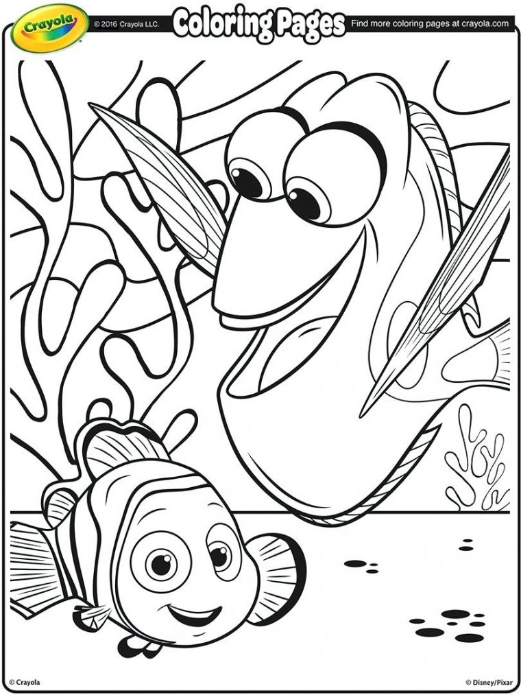 30+ Awesome Image Of Finding Nemo Coloring Pages intérieur Nemo Dessin