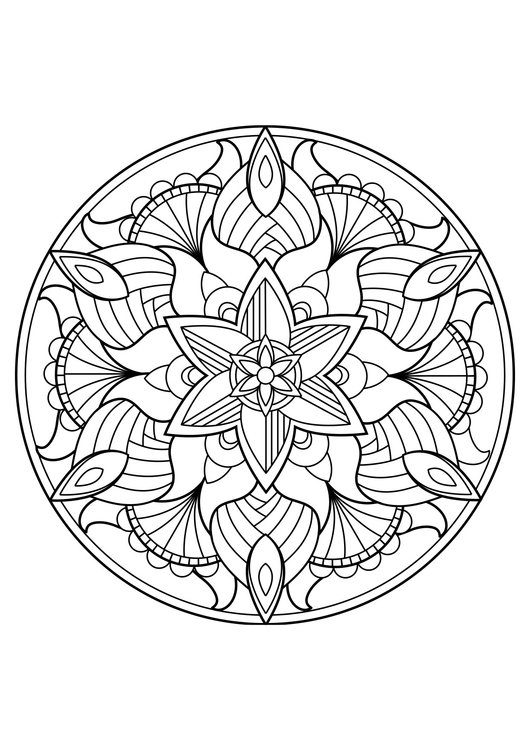 31+ Coloriage A Imprimer Mandala Images - Malvorlagen Fur destiné Coloriage Mandalas À Imprimer Gratuit 