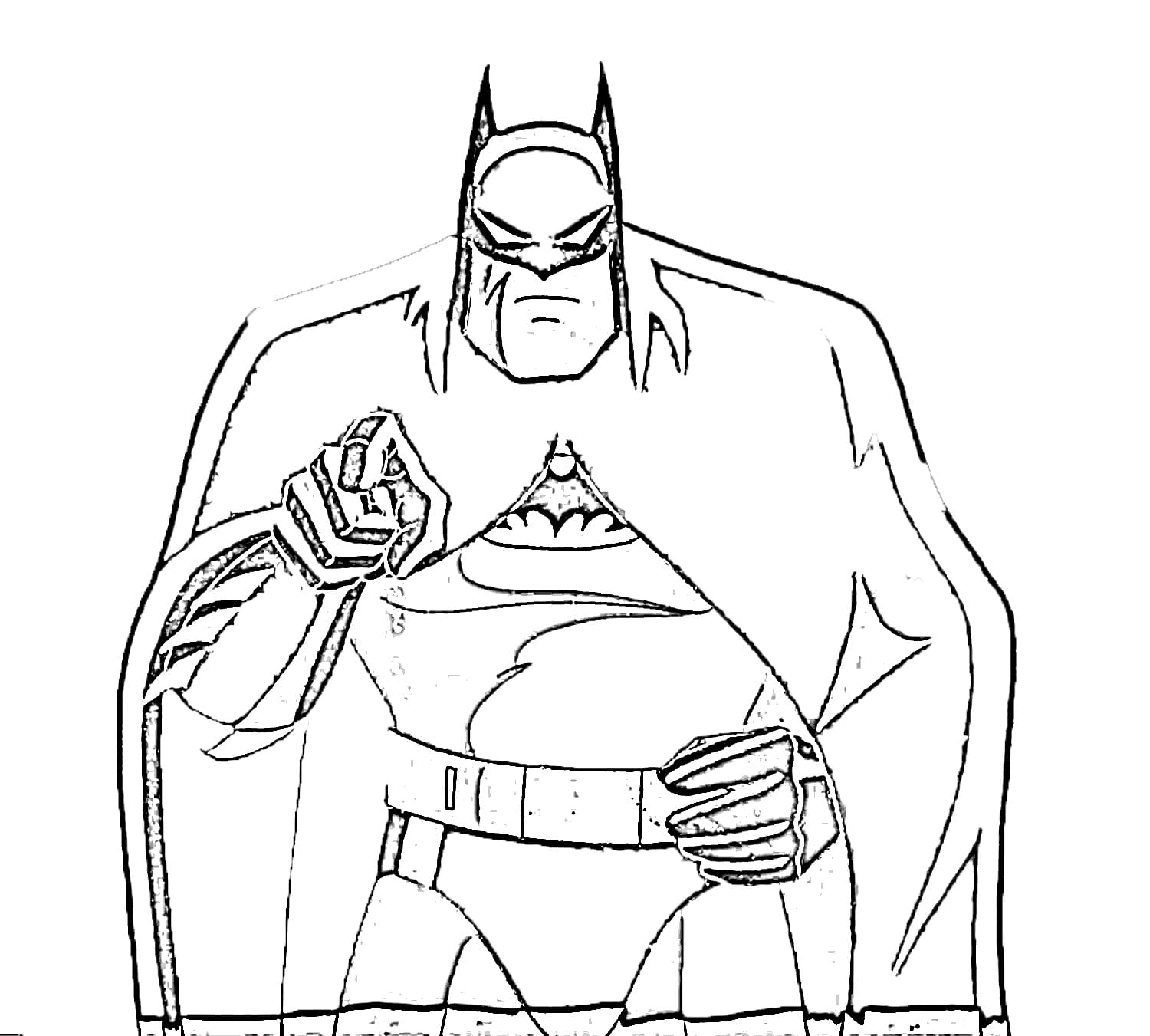 310 Dessins De Coloriage Batman À Imprimer Sur Laguerche pour Jeux De Coloriage De Batman 