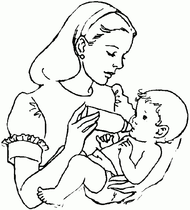 36 Dessins De Coloriage Bébé À Imprimer Sur Laguerche serapportantà Coloriage Bébé 