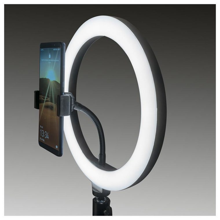 4smarts loomipod onthego tripod med led lampe