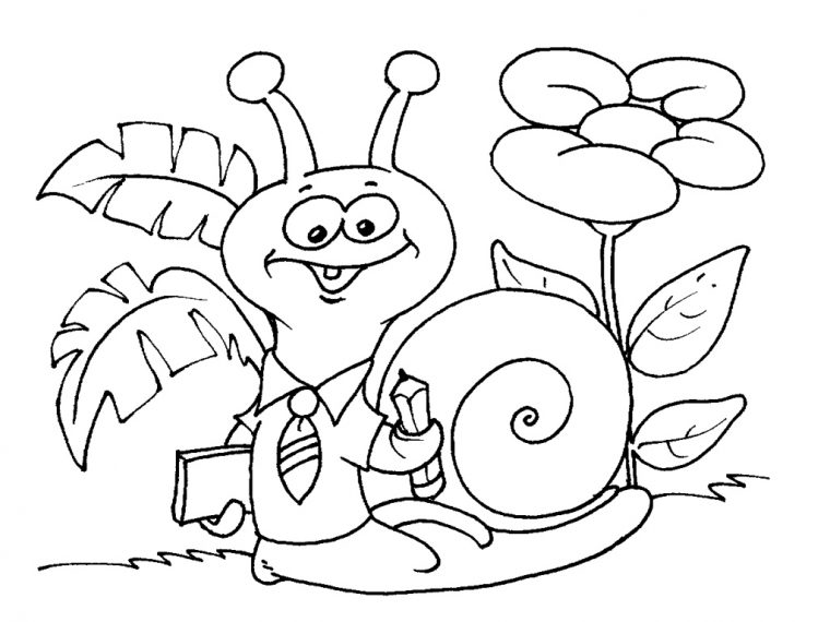 51 Dessins De Coloriage Escargot À Imprimer Sur Laguerche concernant Disney Escargot