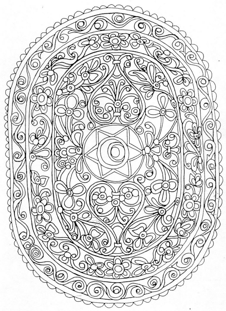 57 Dessins De Coloriage Mandalas Fleurs À Imprimer Sur destiné Coloriage Mandalas À Imprimer Gratuit