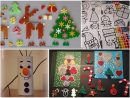 60 Bricolages De Noël Pour Patienter La Cour Des Petits dedans Activités De Noel Maternelle
