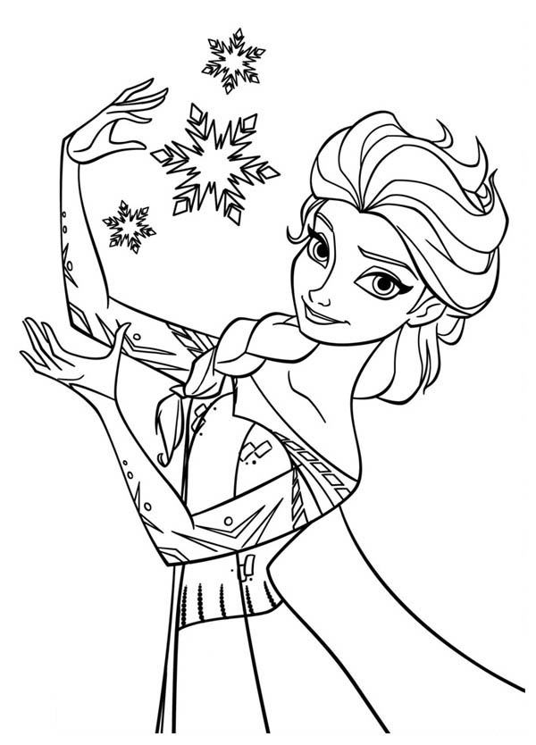 65 Dessins De Coloriage Elsa À Imprimer Sur Laguerche serapportantà Imprimer Dessin