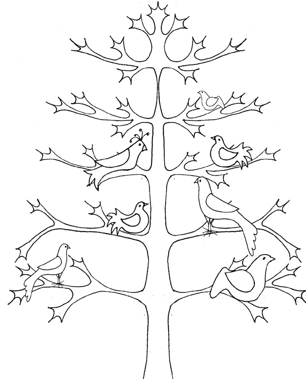 66 Dessins De Coloriage Arbre À Imprimer Sur Laguerche pour Arbre A Colorier 