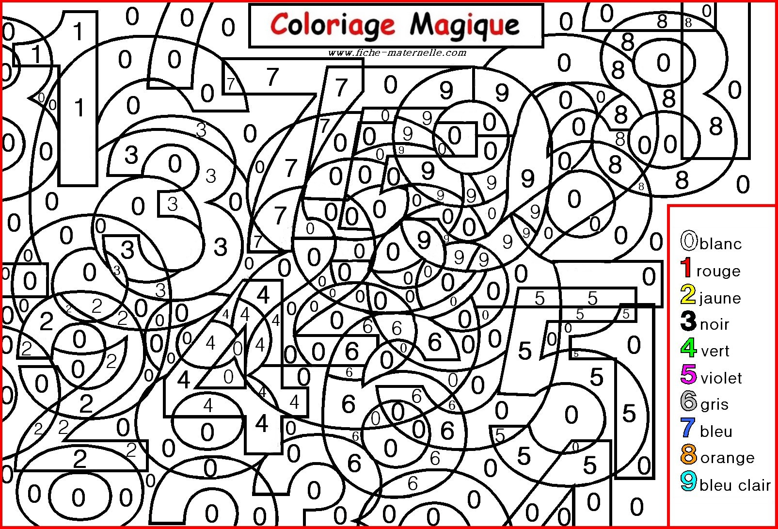 66 Dessins De Coloriage Magique À Imprimer Sur Laguerche serapportantà Coloriage Magique Lettres 