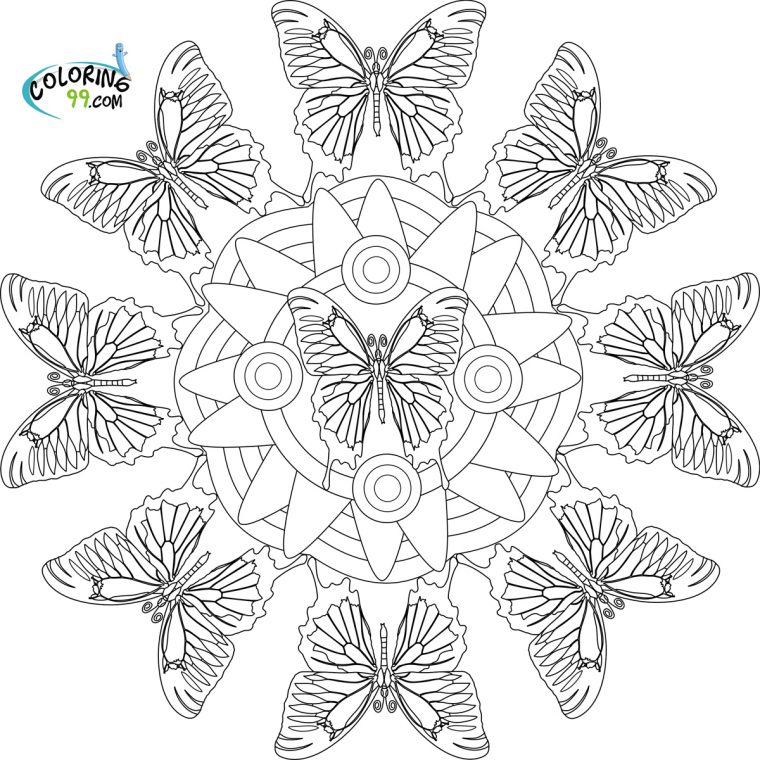 66 Dessins De Coloriage Mandalas Difficile À Imprimer Sur à Mandala Difficile À Imprimer