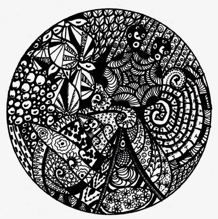 66 Dessins De Coloriage Mandalas Difficile À Imprimer Sur dedans Coloriage De Mandala