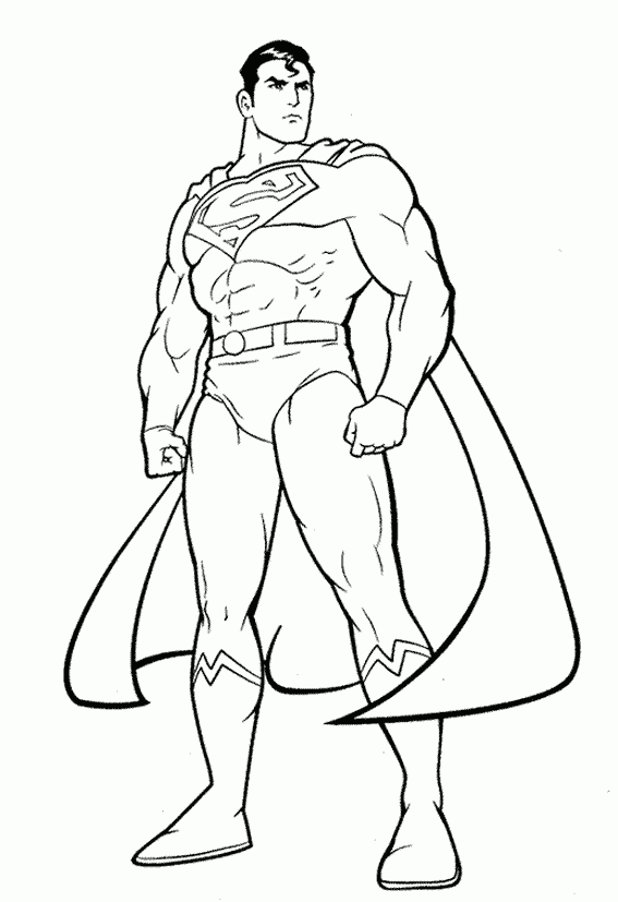 71 Dessins De Coloriage Superman À Imprimer Sur Laguerche concernant Dessins De Super Héros 