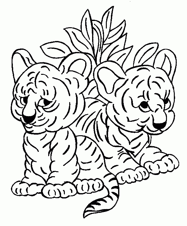 72 Dessins De Coloriage Tigre À Imprimer Sur Laguerche dedans Tigre Coloriage 