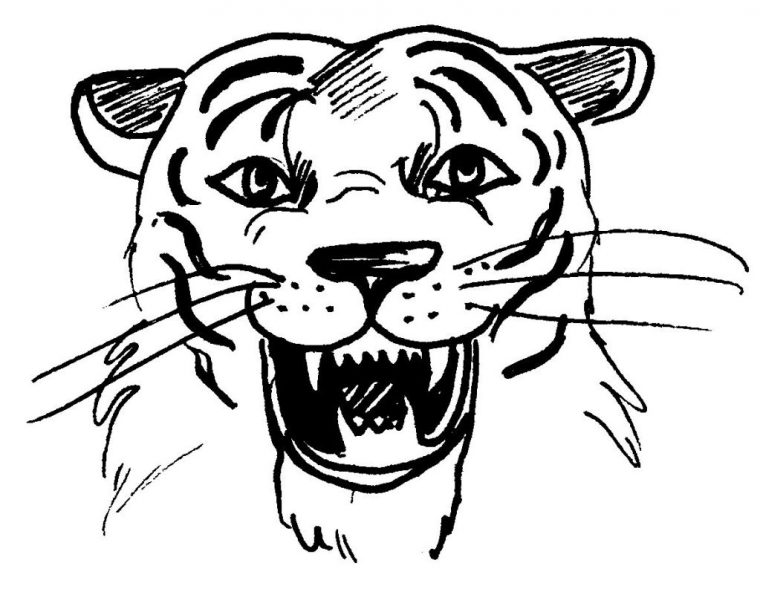 72 Dessins De Coloriage Tigre À Imprimer Sur Laguerche encequiconcerne Dessin À Colorier À Imprimer