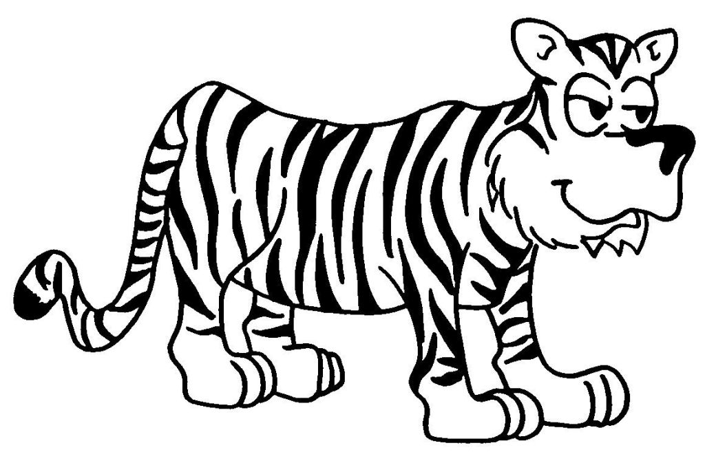 72 Dessins De Coloriage Tigre À Imprimer Sur Laguerche pour Coloriage Tigre
