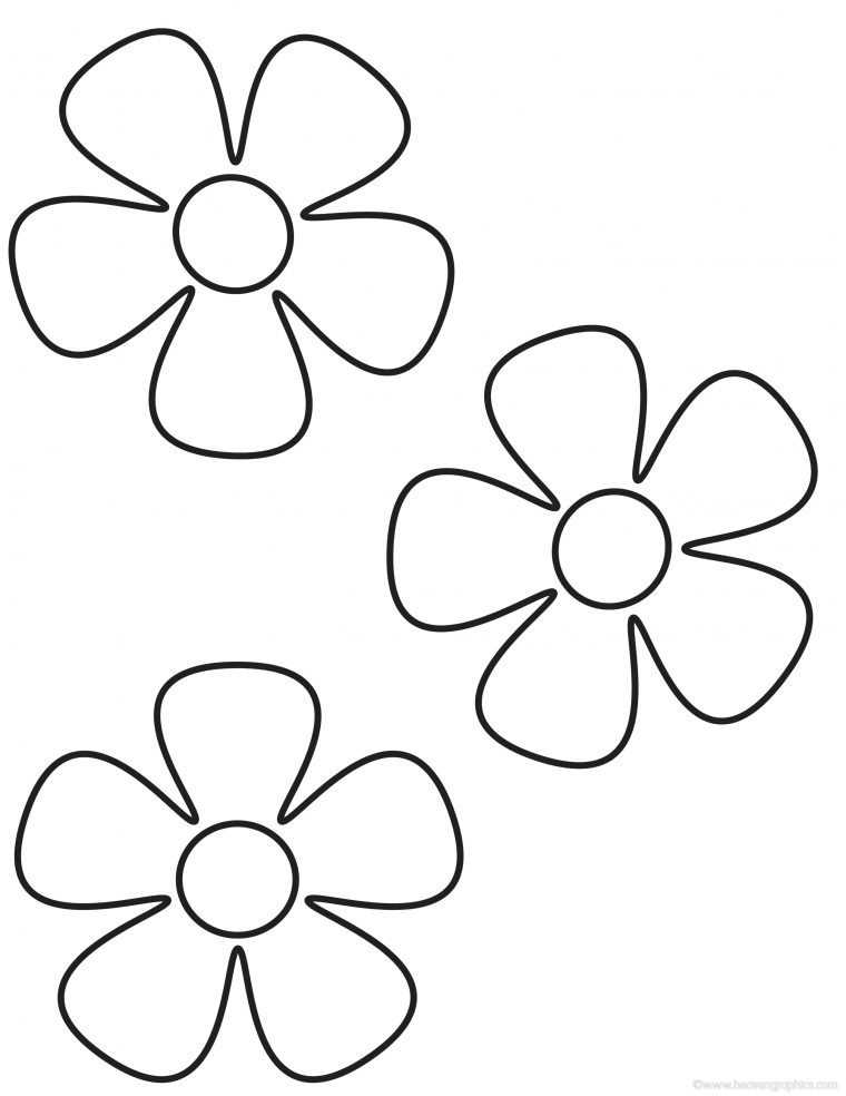 74 Dessins De Coloriage Fleur À Imprimer Sur Laguerche tout Coloriage De Fleur