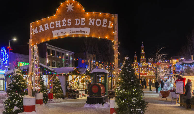 8 Marchés De Noël Au Québec À Visiter Pour Les Fêtes  Viago intérieur Images Fetes De Noel 