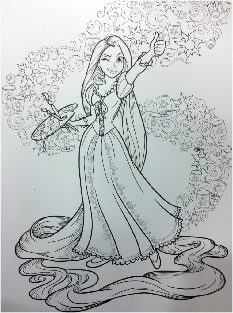 9 Expert Coloriage De Raiponce Pics – Coloriage avec Coloriage Reponce