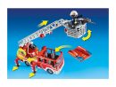 9463 Camion De Pompiers Avec Échelle Pivotante Playmobil tout Playmobil Camion Pompier Grande Echelle