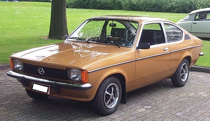 opel kadett c coupe grün