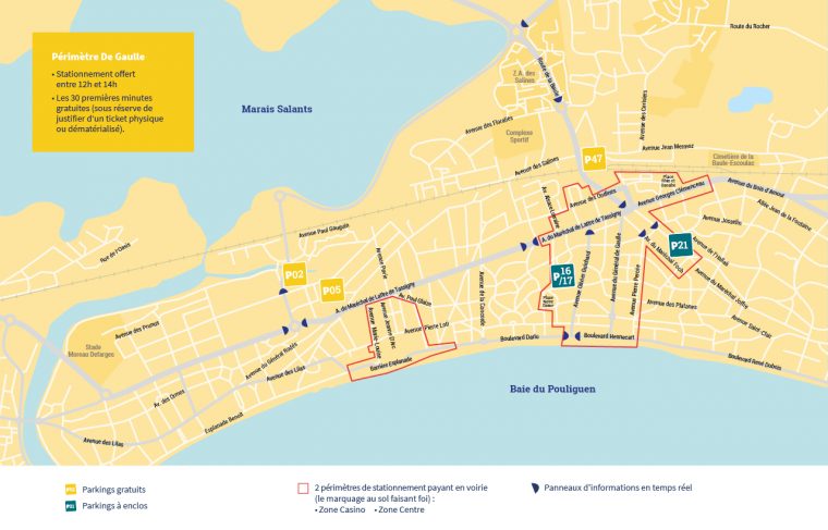 À La Baule, Le Stationnement Évolue – Le Stationnement concernant Carte De La Thailande À Imprimer