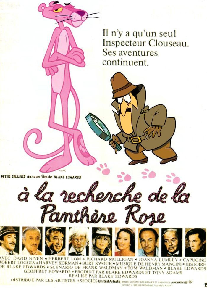 À La Recherche De La Panthère Rose - Film (1983 concernant Video De La Panthère Rose 