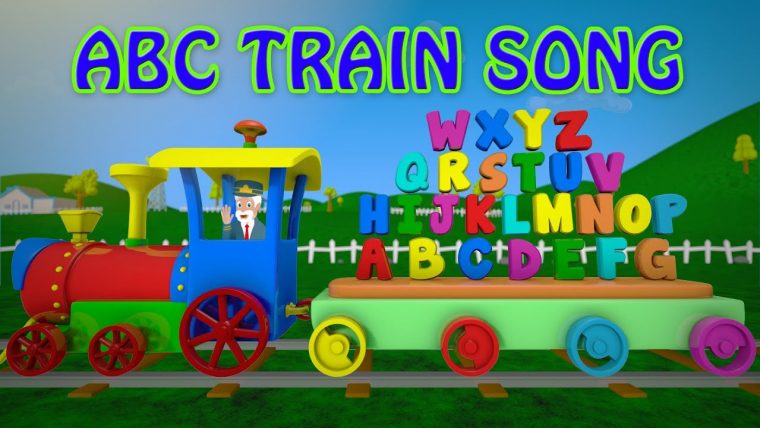 Abc Train Song  Alphabet Song  Nursery Rhyme For Kids destiné Alpabet Train