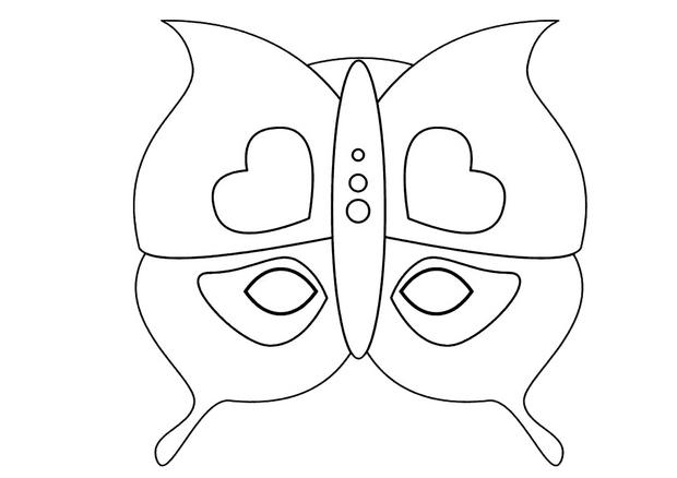 Activités Manuelles Masque De Papillon - Fr.hellokids pour Patron De Papillon À Imprimer 