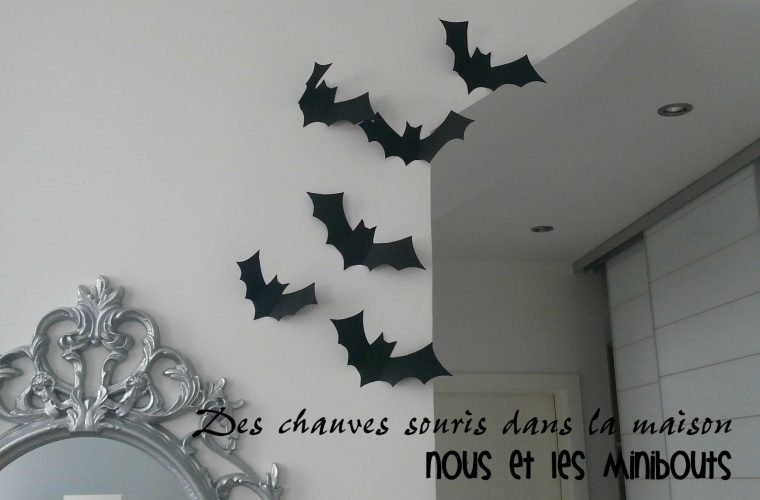 Activités Pour Halloween – Nous Et Les Minibouts intérieur Chauve Souris Pour Halloween