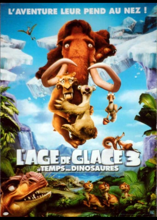 Affiche Age De Glace 3 (L&amp;#039;) Carlos Saldanha - Cinesud intérieur Buck L Age De Glace 3 