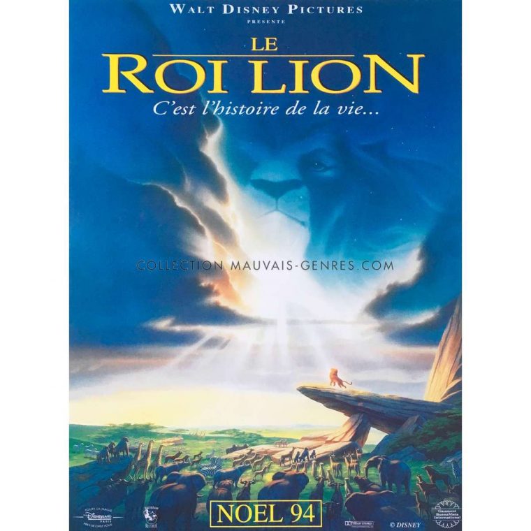 Affiche De Le Roi Lion  The Lion King destiné Affiche Le Roi Lion