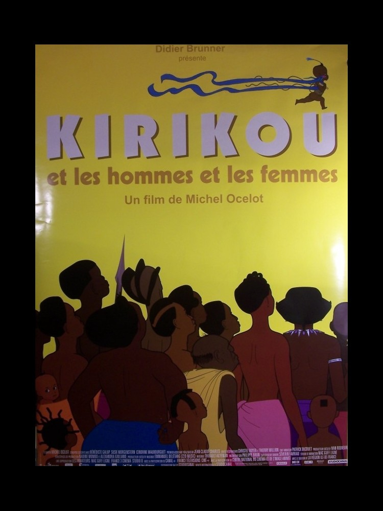 Affiche Du Film Kirikou Les Hommes Et Les S (Affiche encequiconcerne Kirikou Et Les Hommes Et Les Femmes
