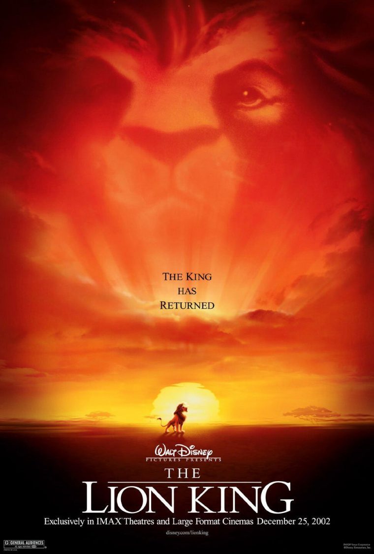 Affiches, Posters Et Images De Le Roi Lion (1994 concernant Affiche Le Roi Lion