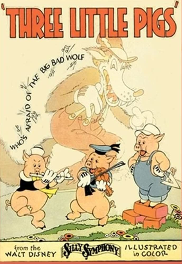 Affiches, Posters Et Images De Les Trois Petits Cochons (1933) serapportantà Prenom Des 3 Petits Cochons 