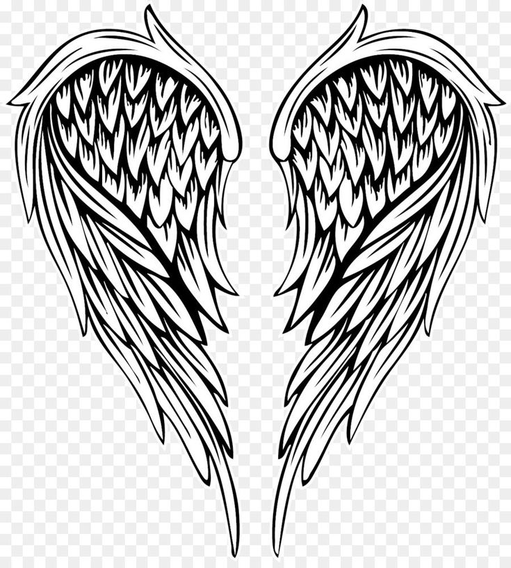 Ailes D&amp;#039;Ange Géant Tattoo  Wings Drawing, Angel Wings dedans Image D Ange Facile A Dessiner 