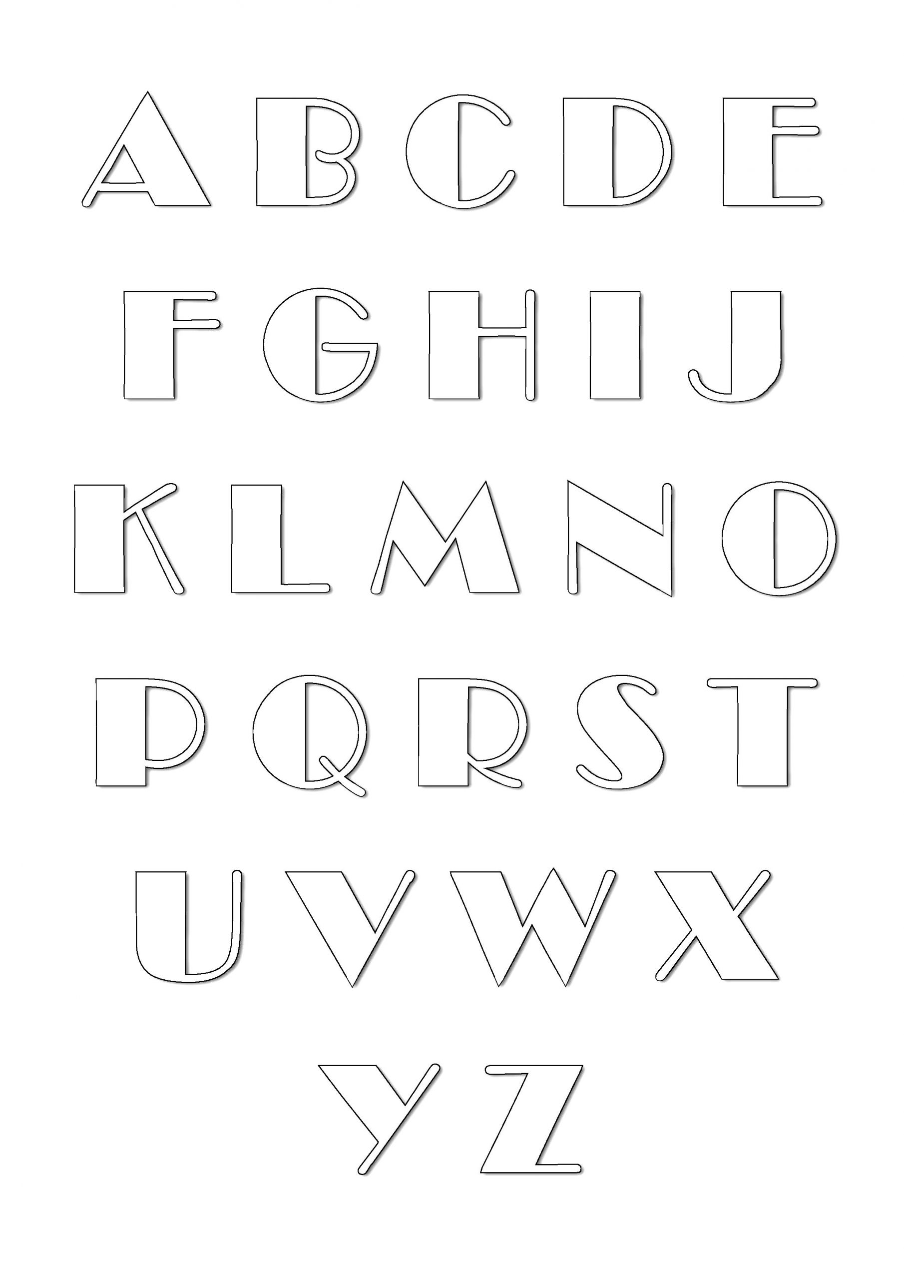 Alphabet A Telecharger - Coloriages Alphabet Et Lettres à Dessin De L Alphabet 