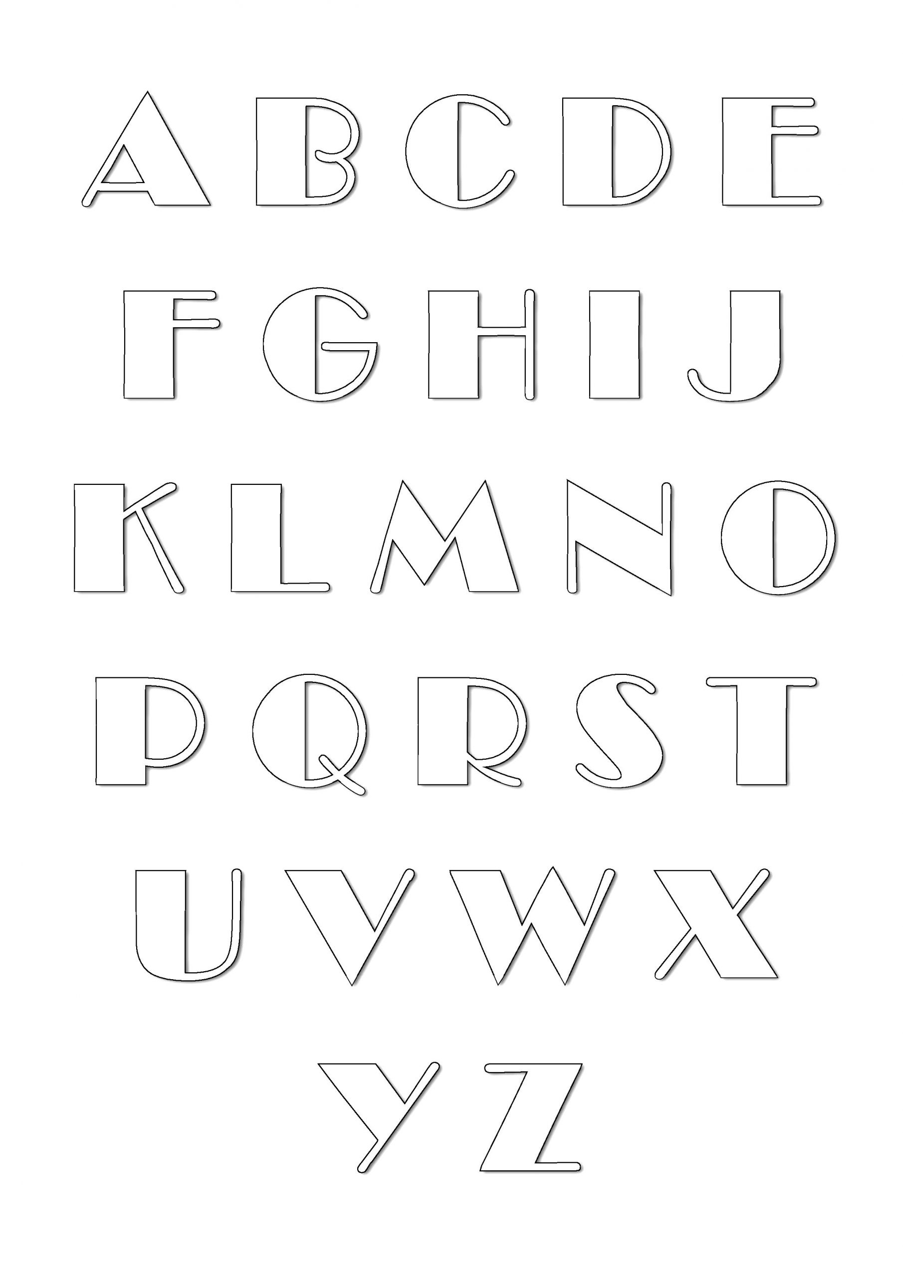 Alphabet A Telecharger - Coloriages Alphabet Et Lettres destiné Alphabet À Imprimer 