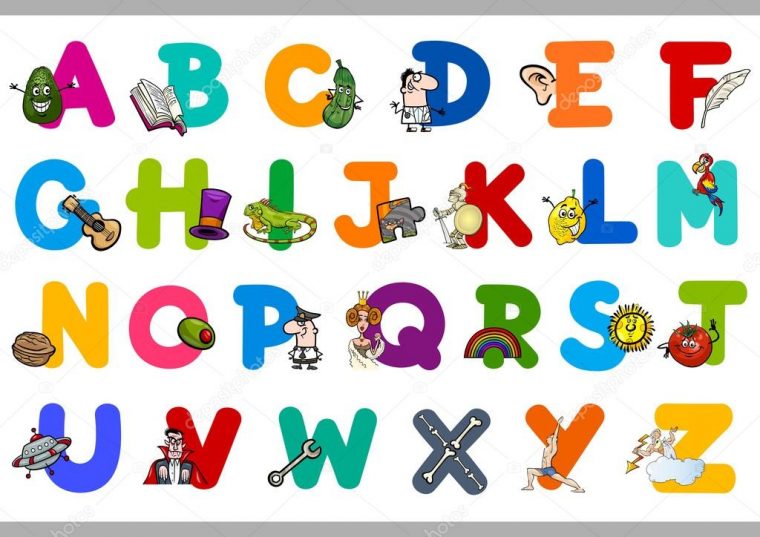 Alphabet Avec Objets Pour Enfants Image Vectorielle Par serapportantà L Alphabet Pour Enfants