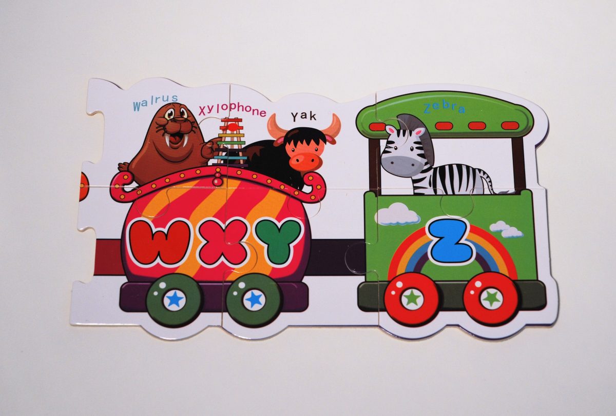 Alphabet Learning Puzzle Train - Fab Findz tout Alpabet Train