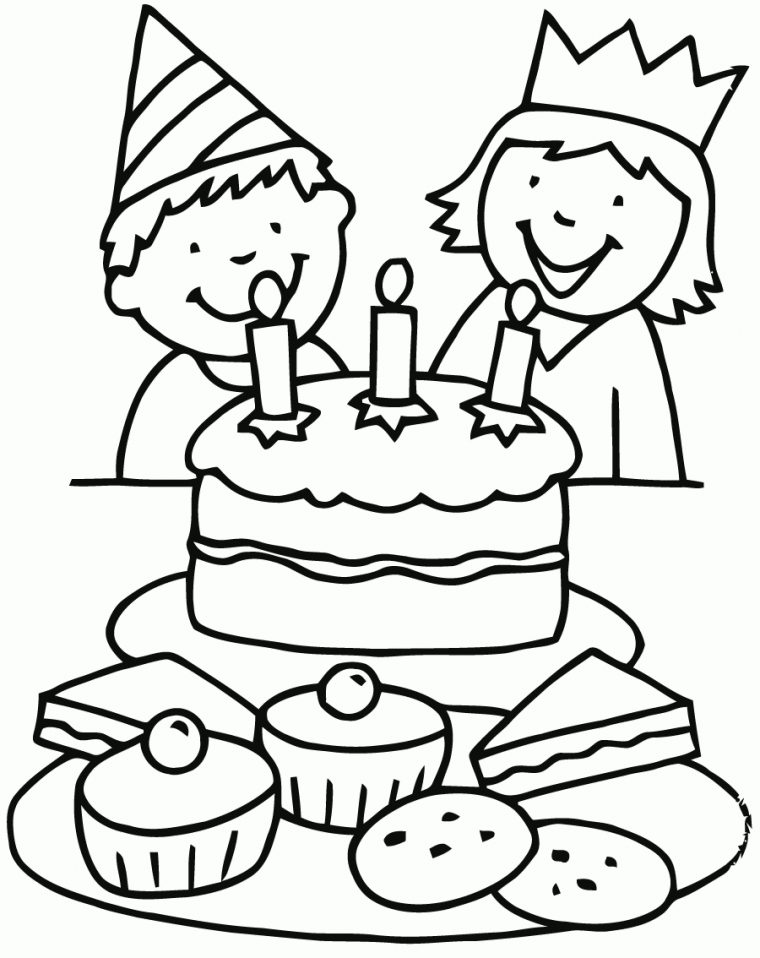 Anniversaire 3  Coloriage Anniversaire – Coloriages Pour destiné Coloriage Anniversaire 3 Ans