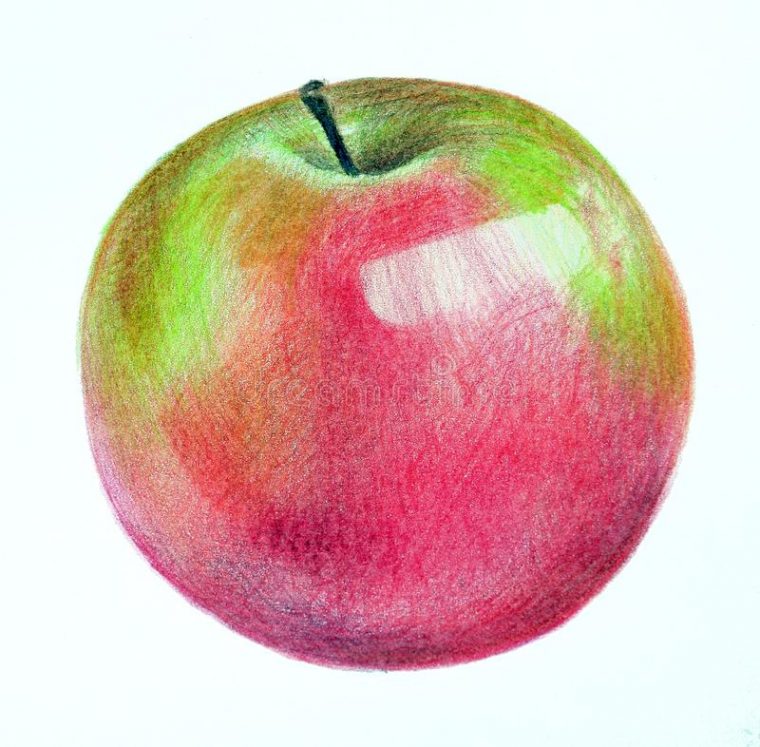 Apple, Fruit De Dessin, Pomme Rouge, Pomme De Dessin R avec Pomme Dessin