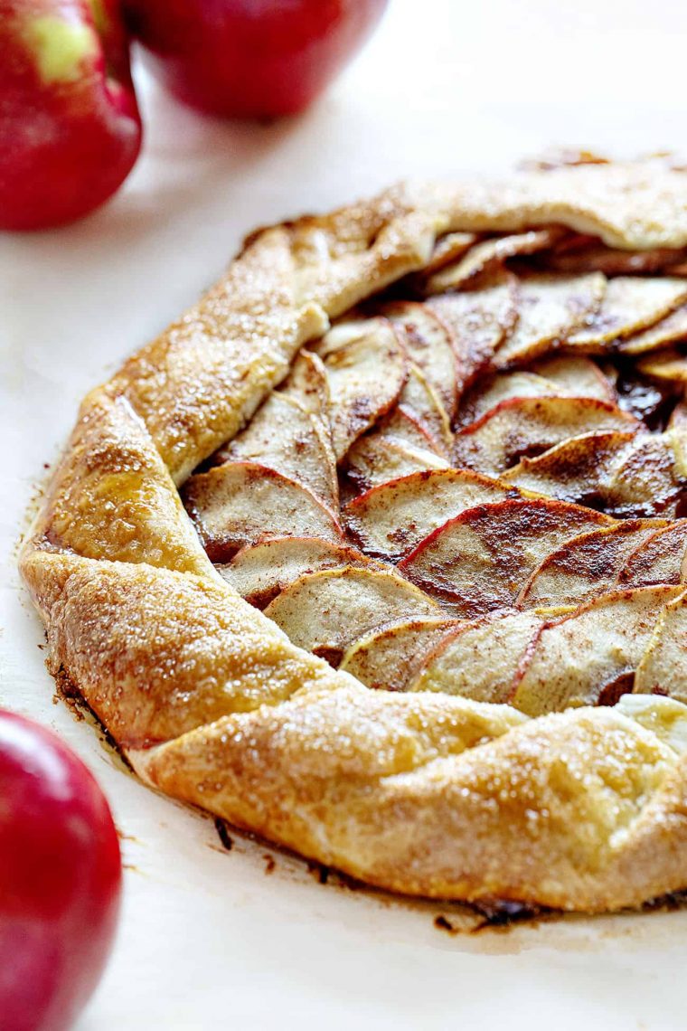 Apple Galette  I Am Baker à Image Galette